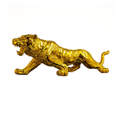 Golden Bengal Tiger Decor Statue