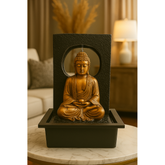 Buddha Tabletop Fountain Showpiece