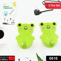 Plastic Adhesive Cable & Socket Holder ? 2-Piece Set for Office, Home & Restaurant