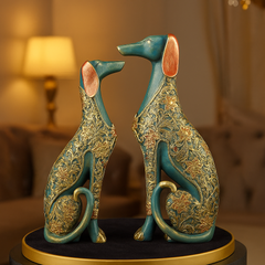 Decorative Dog Sculpture Decor