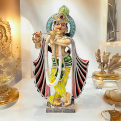 Lord Krishna Playing Flute idol Statue