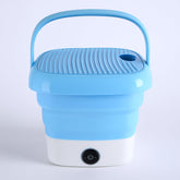 Portable Washing Machine, Mini Folding Washer and Dryer Combo, for Underwear, Socks, Baby Clothes, Travel, Camping, RV, Dorm, Apartment