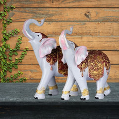 Rajasthani Elephant Decor Statue