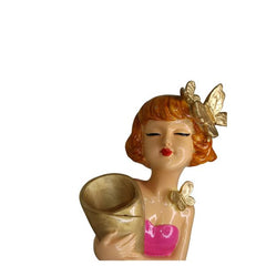 Pretty Girl Resin Decor Showpiece