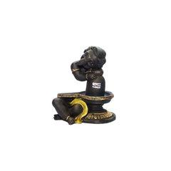 Lord Ganesha with Shivling Idol Decor Statue