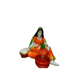 Rajasthani Men and Women Decor Showpiece
