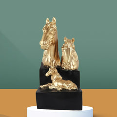 Handicrafts Horse Decorative Idol Figurine for Home Decor