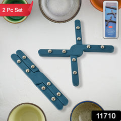 Apex Foldable Hot mate Set ? 2 Pcs, Folding Pan Stand for Hot Pots