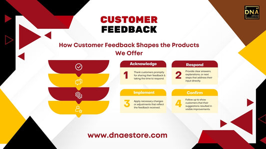 How Customer Feedback Shapes the Products We Offer