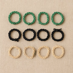 Braided Elastic Hair Bands Set 