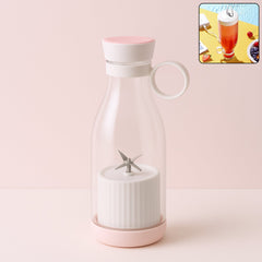 Blender Portable Juicer with 4 Blades 400 Ml Multicolor