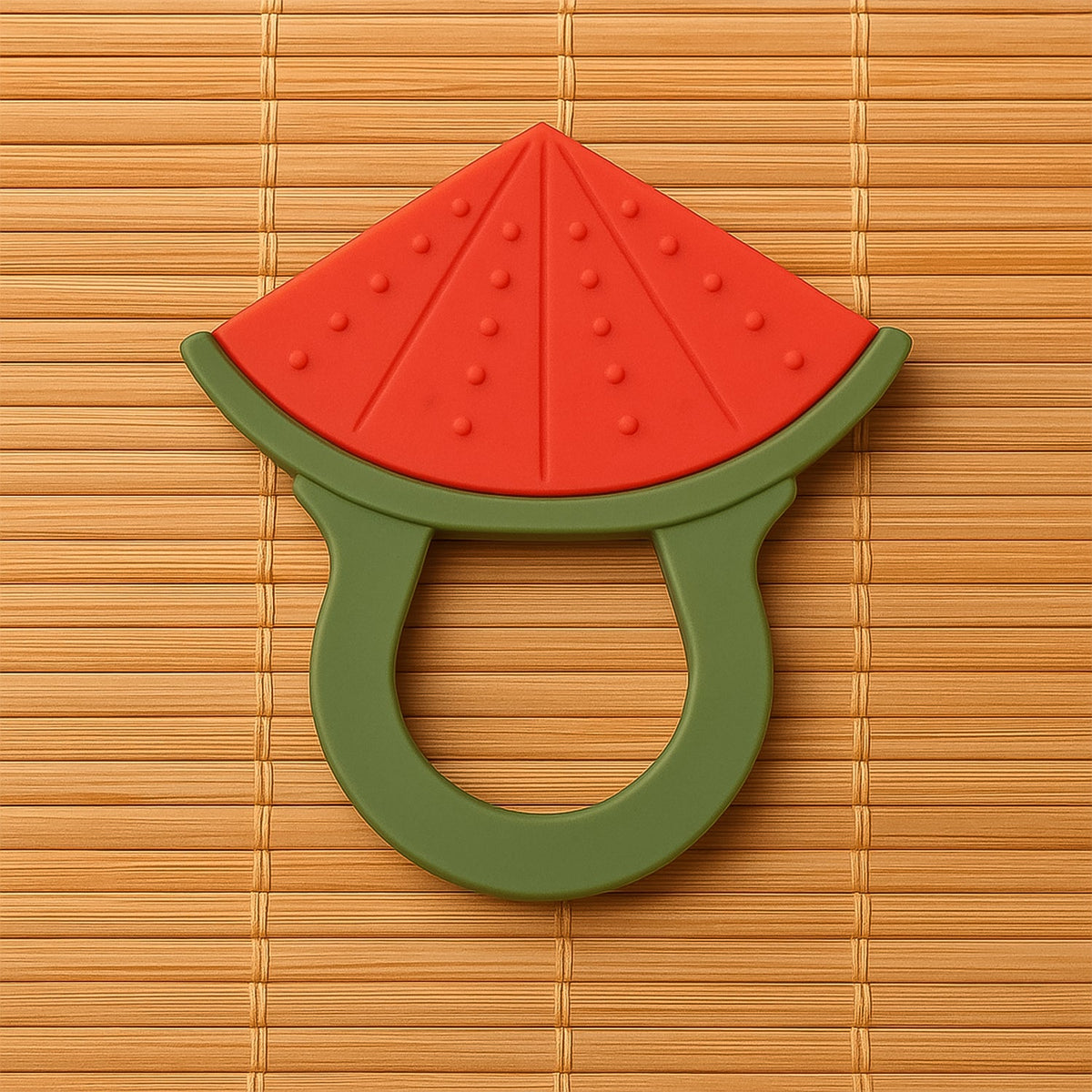 Baby Silicone Teether (1 Pc): Food Grade, Non-Toxic, Teething Relief (3 Months)