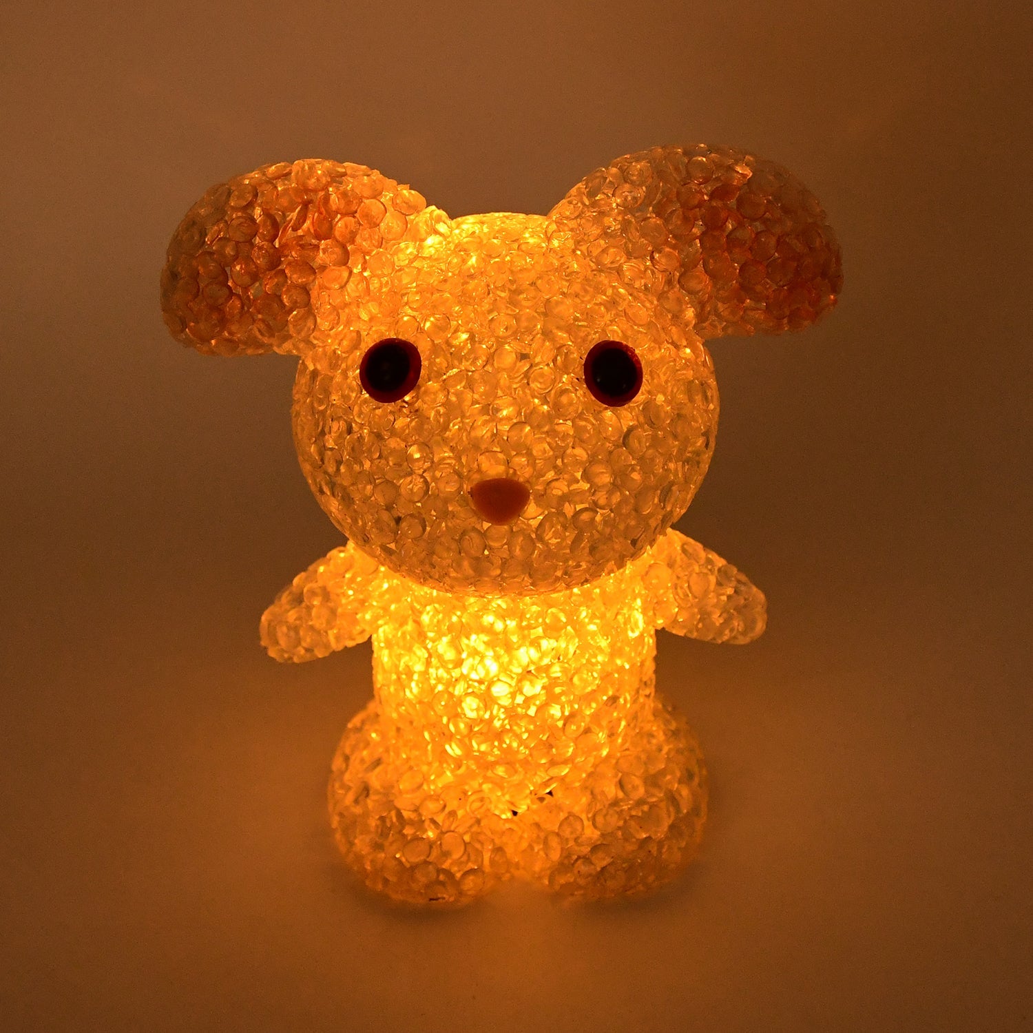 Crystal LED Night Light Lamp ? Cute Glowing Animal Decorative Light (1 Pc)