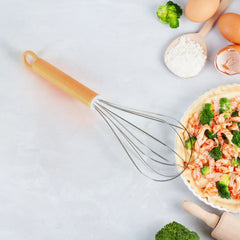 Stainless Steel Manual Whisk ? Cream, Flour & Egg Mixer (16 Cm)