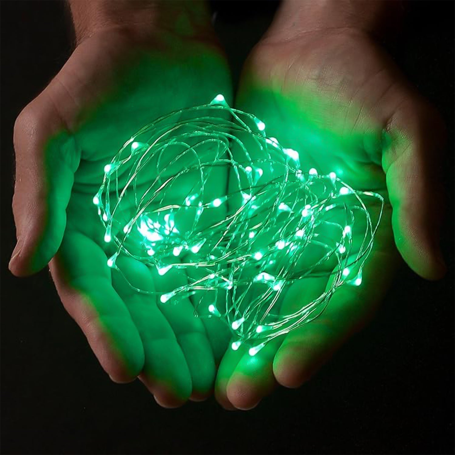 Battery Operated LED Fairy String Light ? Copper Wire LEDs (1 Pc)