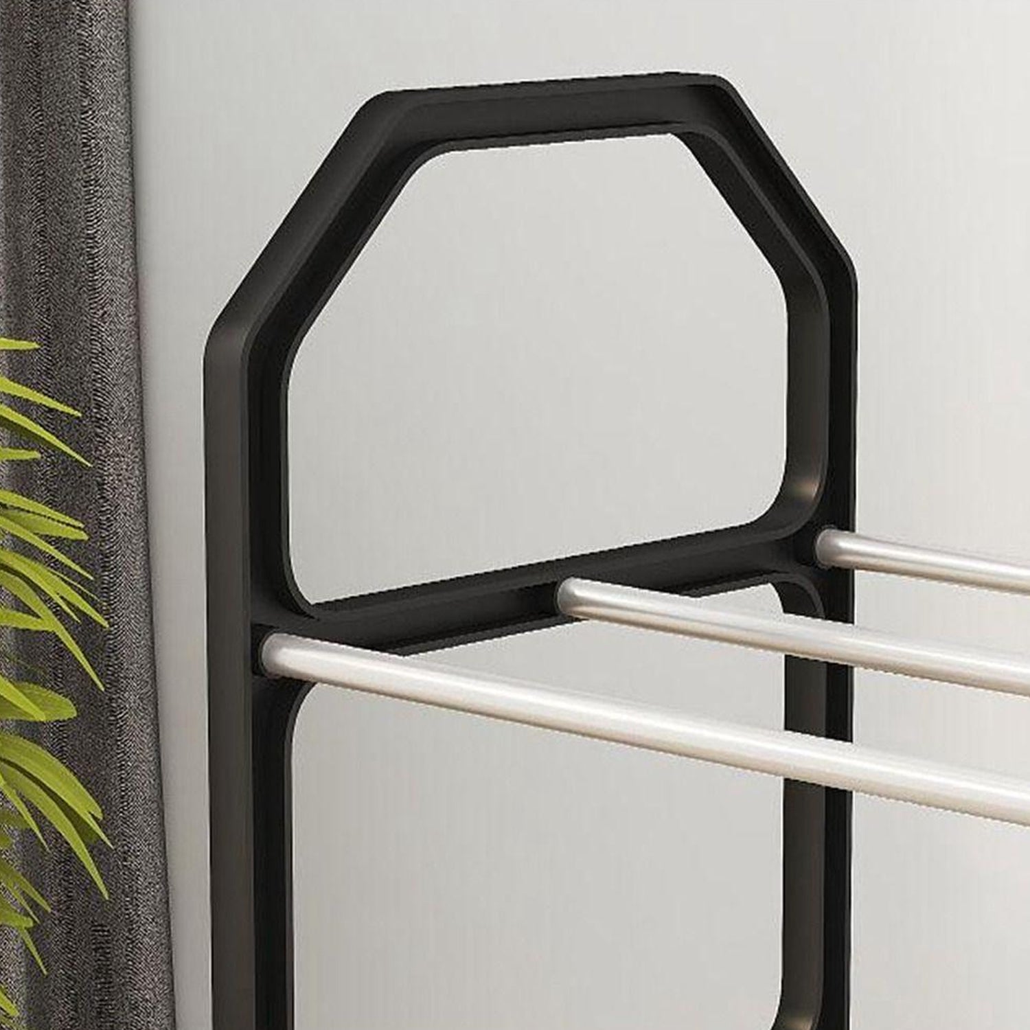 4 Layer Space-saving Shoes Show Rack Folding Shoe Rack (1 Pc)