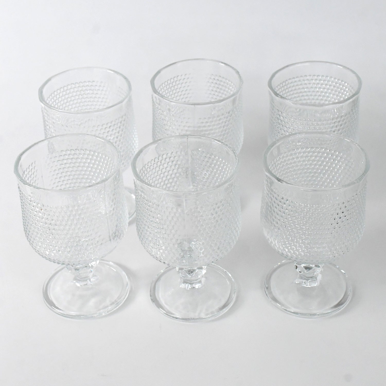 Juice water Glass Tumbler, Water glass (Set of 6 pcs / 185 ML)