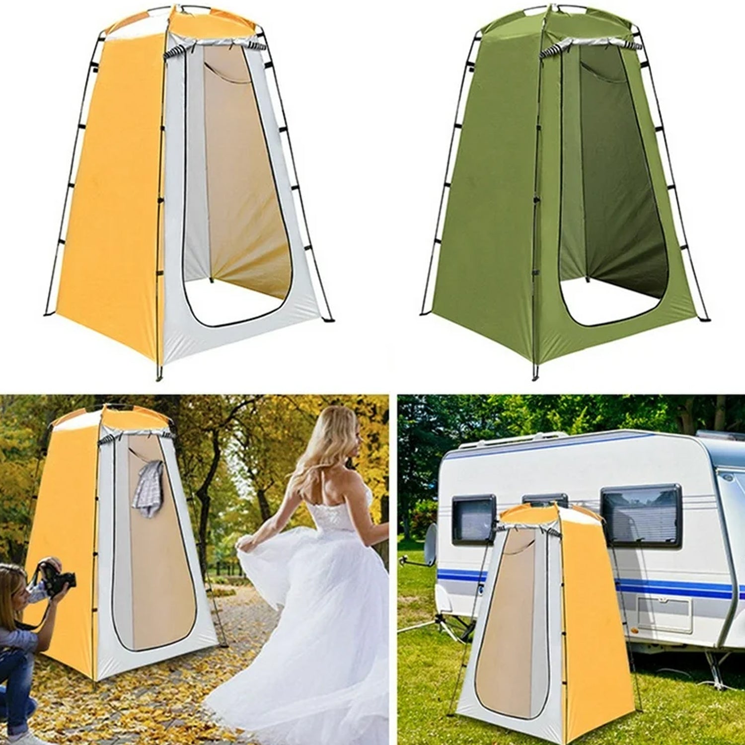 Hiking Privacy Tent ? Instant Portable Outdoor Shower Tent (1 Pc)