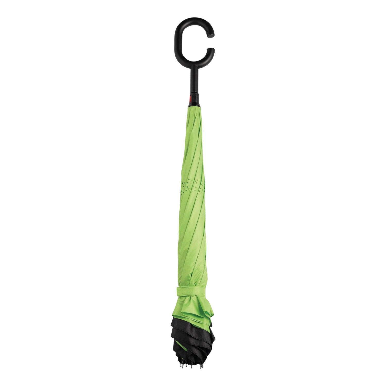 Foldable UV & Rain Umbrella with C-Shaped Handle – Kids (1 Pc / Mix Color)