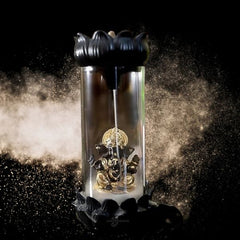 Lord Ganesha Backflow Smoke Foutain,Smoke Fountain Incense Holder,Smoke Backflow Aromatic Fountain
