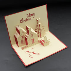 3D Paper Wish Card ? High Quality Greeting Card for Birthday, Valentine, Love, Christmas & More (1 Pc)