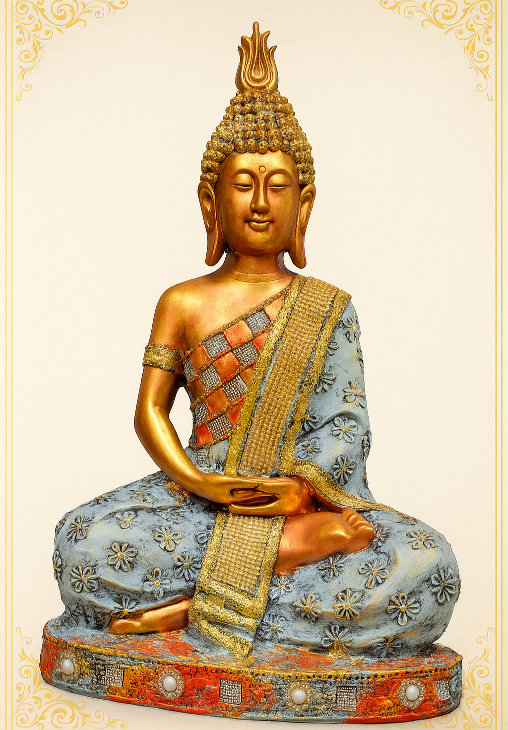 Buddha Idol Decor Showpiece