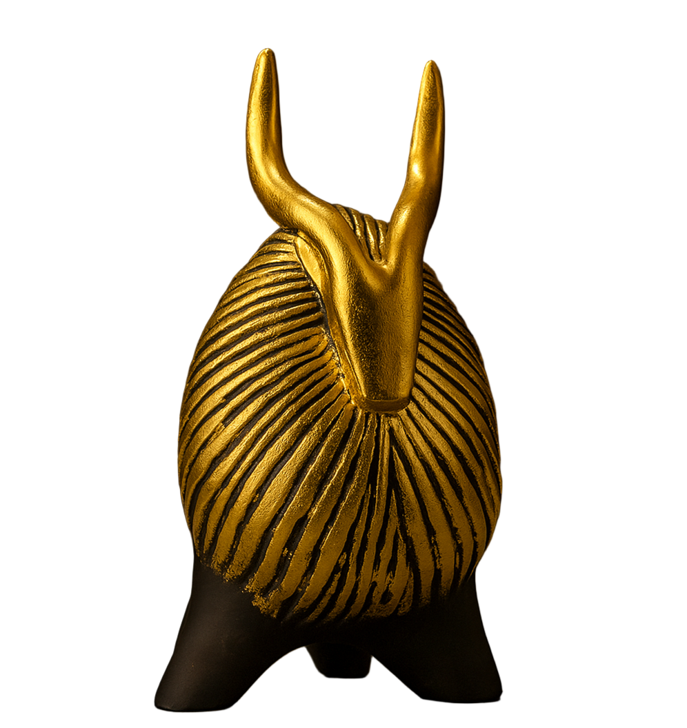 Abstract Antelope figurine Set