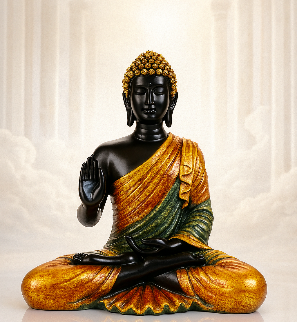 Meditation buddha decor showpiece