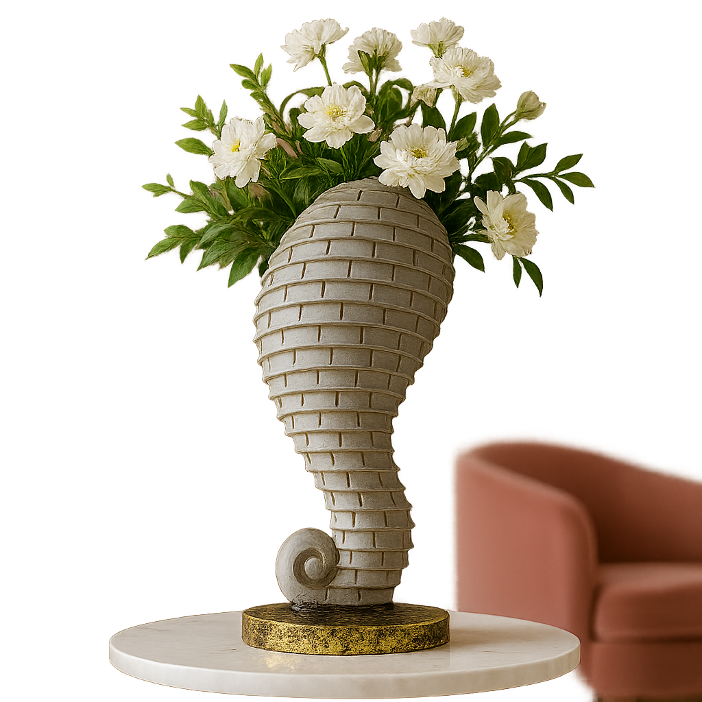 Ganesha Trunk Design Vase