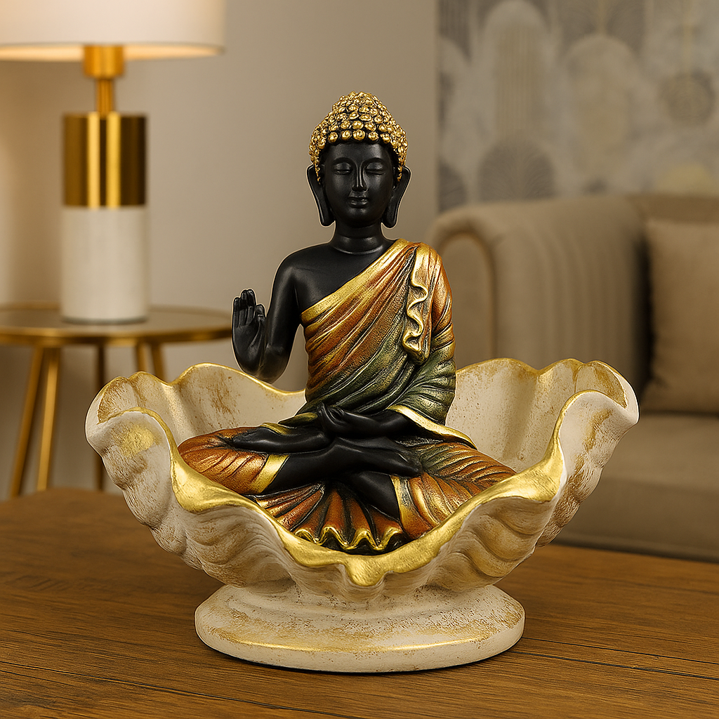 Meditation buddha decor showpiece