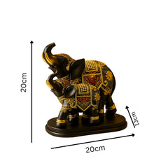 Decorative Elephant decor showpiece Set