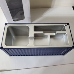 Shipping Container Pen Holder Shipping Container Model Pen Name Cardholder Simulated Container Model For Business Gift