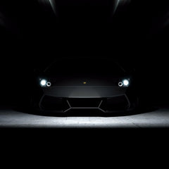 Dark Car Mobile Case Cover