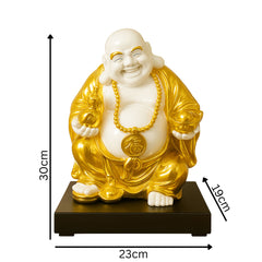 Golden Potli Buddha Decor Showpiece