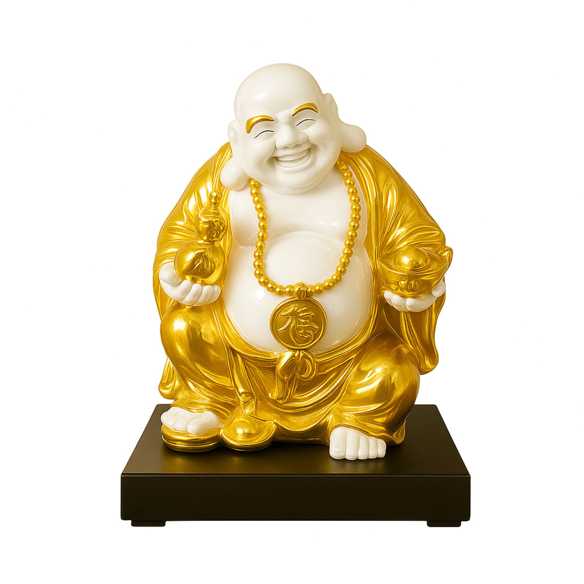 Golden Potli Buddha Decor Showpiece