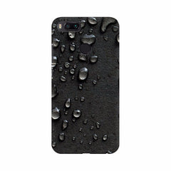 Waterdrops on Black Sheet Mobile Case Cover