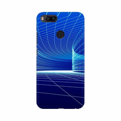 Blue Building Architecture Mobile Case Cover