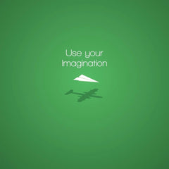 Green background with thoughts Mobile Case Cover