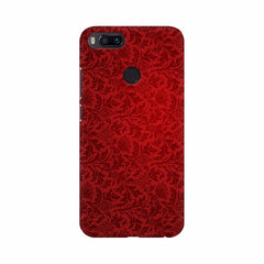 Red Floral wallpaper Mobile Case Cover
