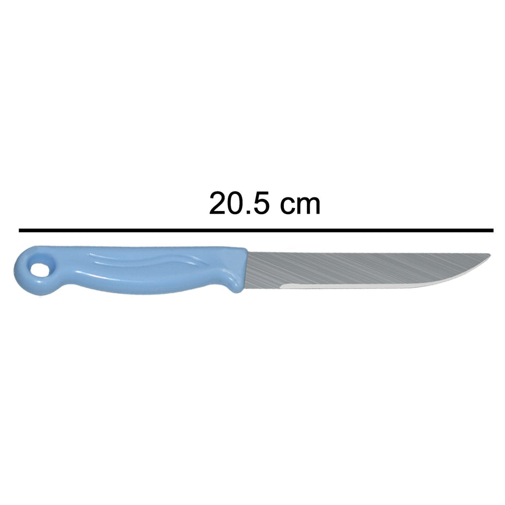 Kitchen knife set close-up