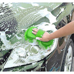 Generic Multipurpose Microfibre Wash Dry Cleaning Sponge (Color: Assorted)
