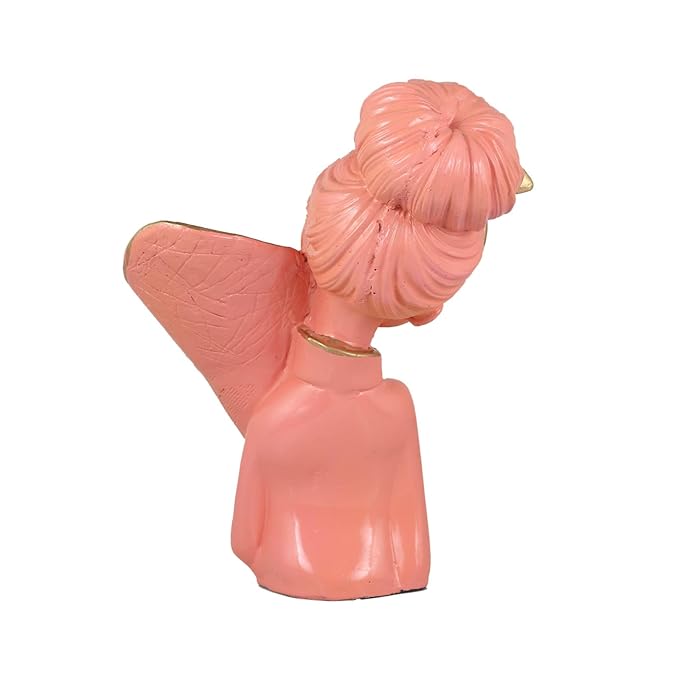 Enchanting Girl Showpiece - Exquisite Polyresin Decor | Ideal Gift for Home, Office, Decor.