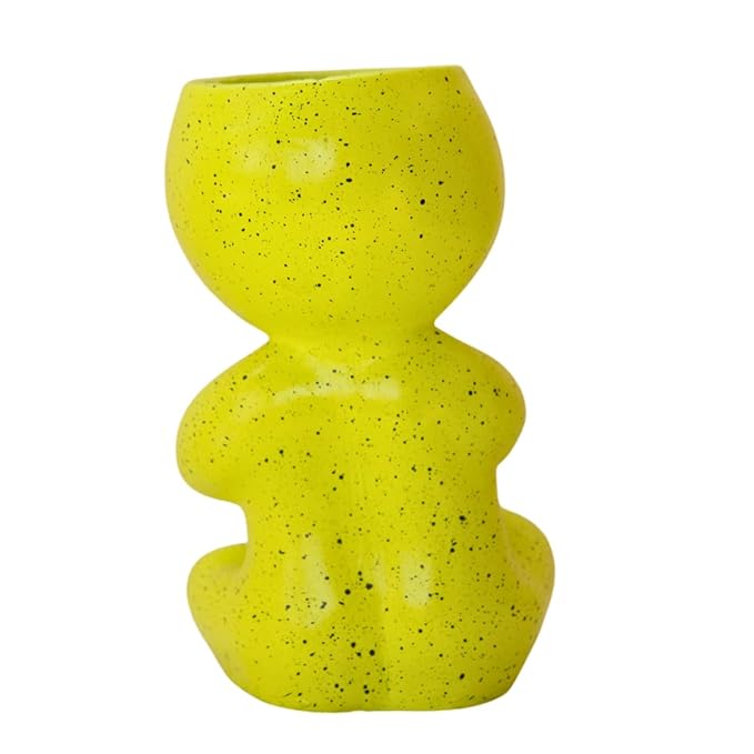 Graceful Resin Namstey Baby Planter Showpiece for Home Living Room Gift Items