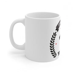 Generic Ceramic 47th Anniversary Printed Coffee Mug (Color: White, Capacity:330ml)
