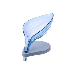 Generic Pack Of_2 Leaf Shape Soap Box Self Draining Bathroom Soap Holder (Assorted)