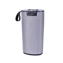 Generic Plastic Rubber Wireless TG111 Bluetooth Speaker (Grey)