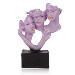 Human Face Decorative Showpiece Lovely Statue Home Decor Gifting Purpose Decorative.