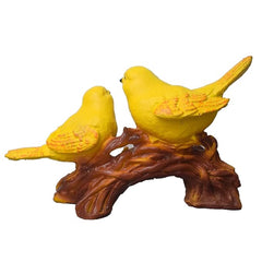 Polpiecyresin Pair of Bird Showe ??Love Birds Figurine for Living Room, Bedroom, Table Decor, Romantic Home Decoration Gift for Couple or Anniversary