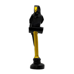 Parrot Showpiece for Home Decoration Home Decor Item|Bird Statue for Gifts and Home|Bird and Animal showpiece-Black