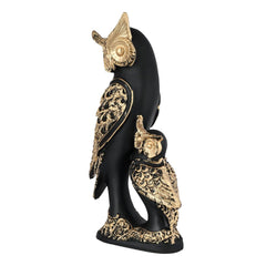Owl Family Showpiece for Home Decor/Gifting/Living Room Decorative Showpiece.